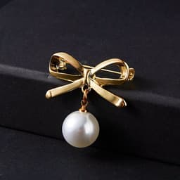 Mini bow brooch