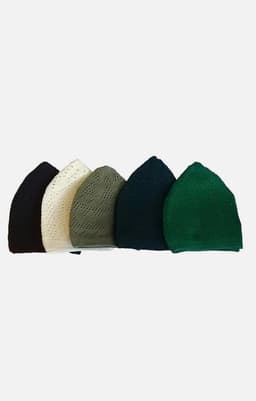 Muslim prayer cap