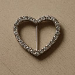 Small steel hijab/scarf ring 3
